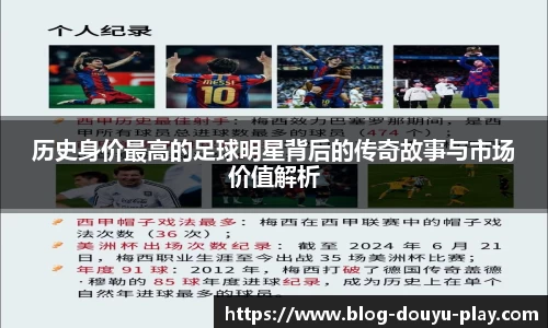 历史身价最高的足球明星背后的传奇故事与市场价值解析